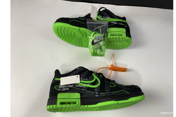 CU6015-001 O-W DUNK “”GREEN AIR STRIKE“ NIKE RUBBER 0302